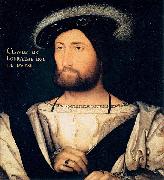 Jean Clouet Portrait of Claude of Lorraine, Duke of Guise oil